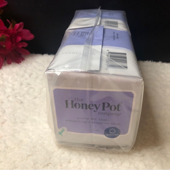 2 Pack The Honey Pot 🍯Company Herbal Overnight Pads w/Wings 12 Count Each Pack! - Picture 6 of 8